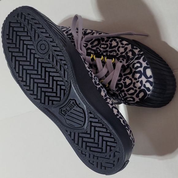 K SWISS IRVINE T9 LEOPARD PRINT CASUAL ATHLETIC ACTIVEWEAR ATHLEISURE SNEAKERS 9 - Picture 12 of 13